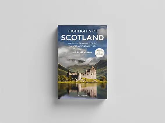 Travel book cover design